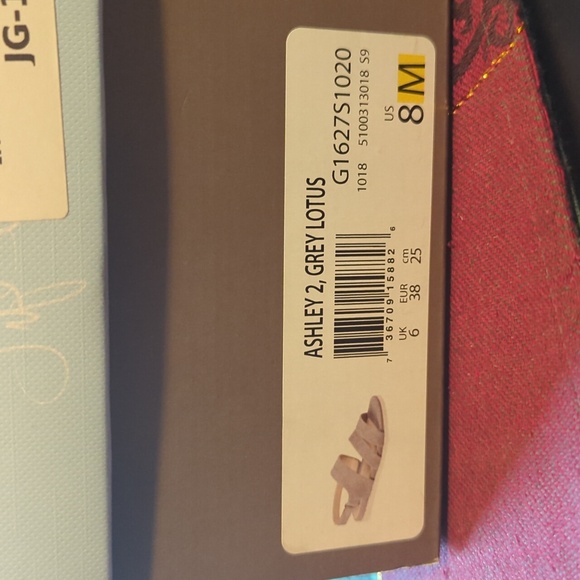 Life Stride Ashley 2 slingback strappy sandals Grey Women's size 8 M NEW NWB - Picture 11 of 11